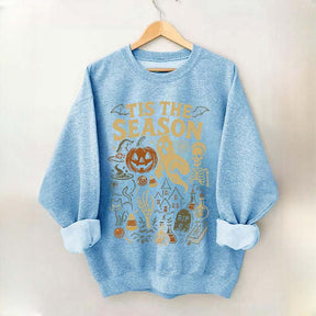 Tis' the Season Pumpkin Ghost Cute Sweatshirt