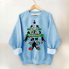 Happy Hockeydays Christmas Sweatshirt