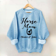 Personalized Horse Mom Equestrian Sweatshirt