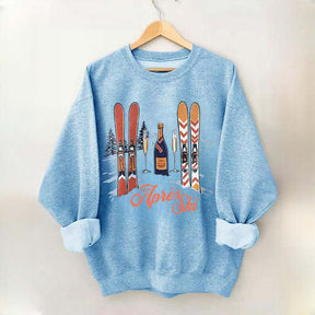 Apres Ski Champagne New Years Eve Sweatshirt