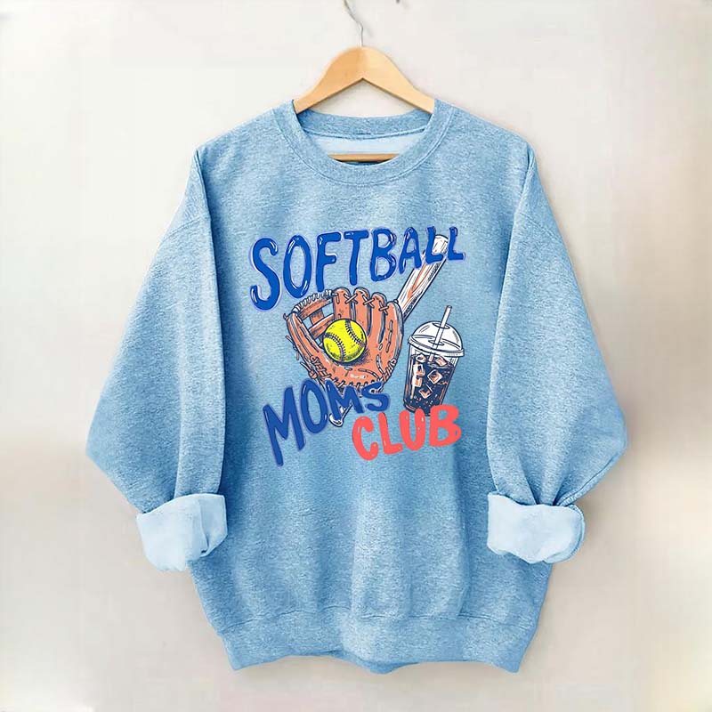 Softball Moms Club Sweatshirt