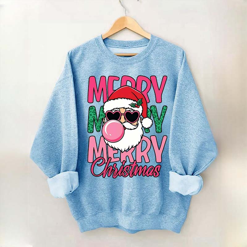 Merry Christmas Santa Claus Sweatshirt