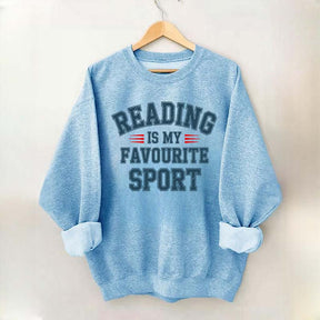 Librarian Reading Is My Favorite Sport Sweatshirt