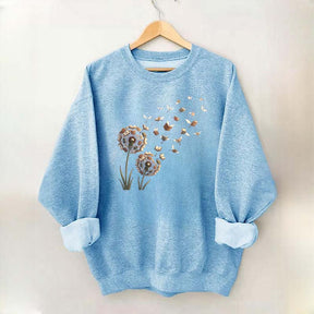 Bookish Women Funny Dandelion Books Sweatshirt