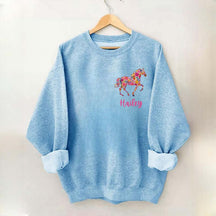 Custom Girl Horse Sweatshirt