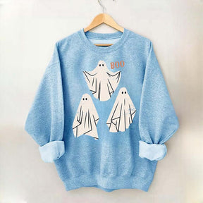 Retro Ghost Boo Sweatshirt