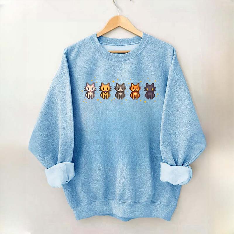 Stardew Cats Premium Sweatshirt