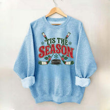 Tis The Season Hockey Merry Christmas Sweatshirt