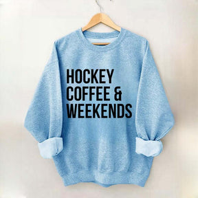 Hockey Coffee & Weekends Sweatshirt