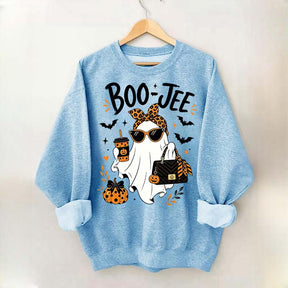 Coquette Ghost Leopard Cute Sweatshirt