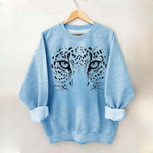 Comfort Colors Leopard Face Sweatshirt