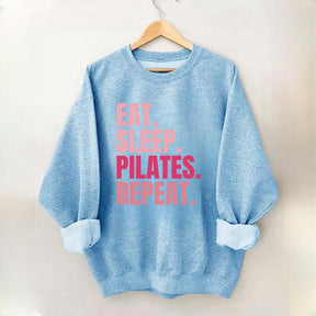Eat Sleep Pilates Repeat Sweatshirt