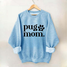 Pug Mom Minimalist Sweatshirt
