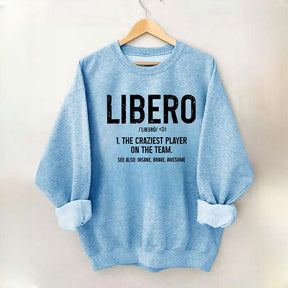 Volleyball Libero Definition Sweatshirt