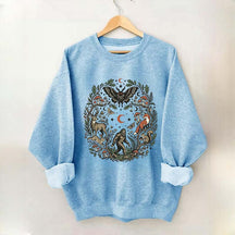 Forest Friends Cryptid Mothman Bigfoot Sweatshirt