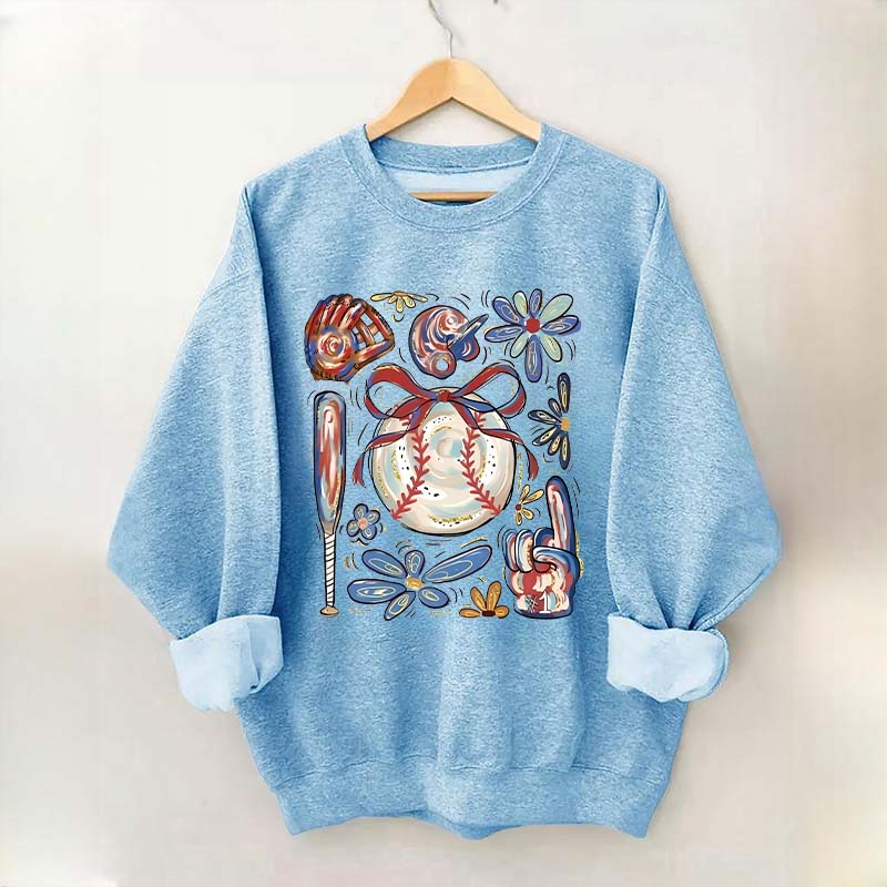 Baseball Tis The Season Sweatshirt
