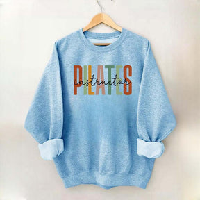 Pilates Instructor Comfort Colors Gym Workout Sweatshirt