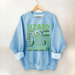 Lizard Lizard Funny Gecko Sweatshirt