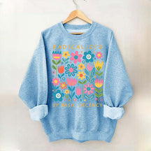 Radicalized By Basic Decency Flowers Sweatshirt