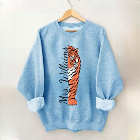 Personalized Tigers School Spirit Sweatshirt