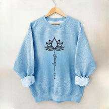 Namaste Floral Yoga Sweatshirt