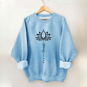 Namaste Floral Yoga Sweatshirt