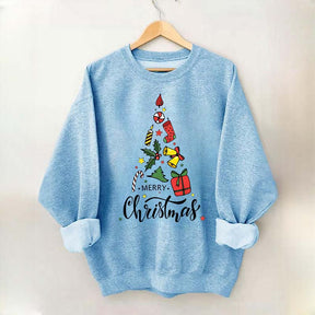 Merry Christmas Tree Gift Sweatshirt
