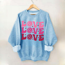 Volleyball Valentine's Day Sweatshirt