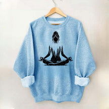 Yoga Pose Forest Sweatshirt