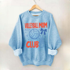 Custom Volleyball Mom Club Sweatshirt