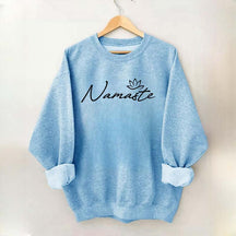Namaste Yoga Meditation Flower Sweatshirt