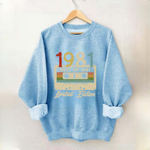 Audiotape And Letter Graphic Sweatshirt