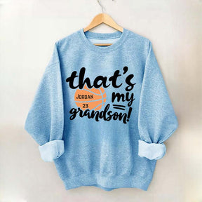 Custom Basketball Name & Number Sweatshirt