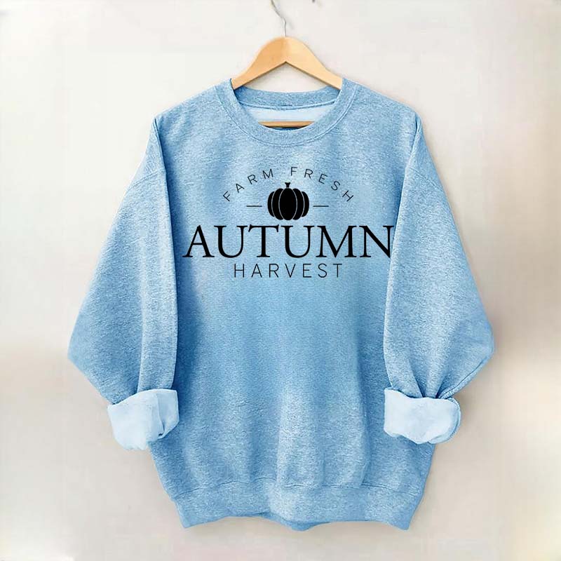 Autumn Harvest Thanksgiving Pumpkin Sweatshirt