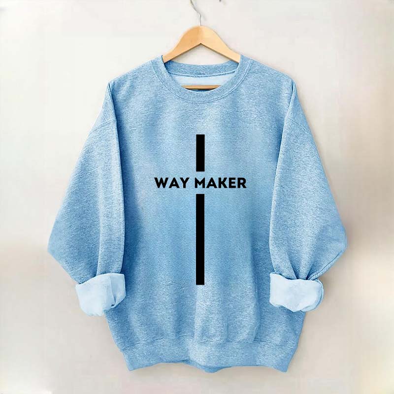 Way Maker Religous Sweatshirt