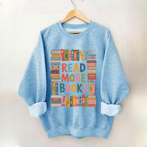 Read More Books Cute Librarian Sweatshirt