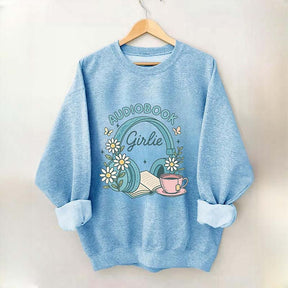 Audio Book Girlie Sweatshirt