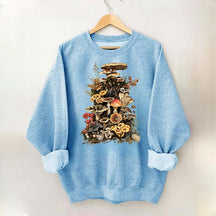 Retro Goblincore Mushroom Dark Cottagecore Sweatshirt