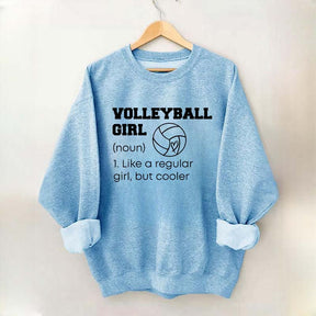 Volleyball Girl Team Sweatshirt