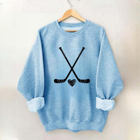 Hockey Mom Fan Sweatshirt