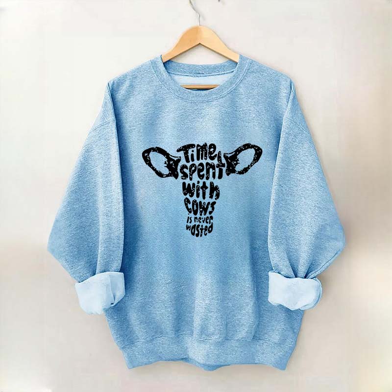 Farm Girl Cow Life Sweatshirt