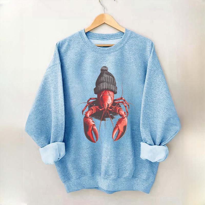 Trendy Lobster Sweatshirt