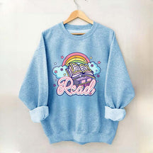 Rainbow School Book Lover Sweatshirt