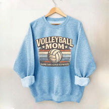 Game Day Loud & Proud Volleyball Mom Sweatshirt
