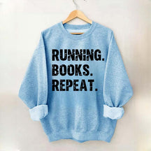 Running Books Repeat Sweatshirt