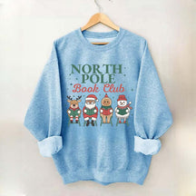 Retro Christmas Bookish Sweatshirt