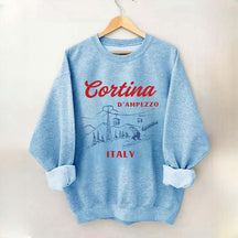 Cortina d'Ampezzo Ski Sweatshirt