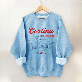 Cortina d'Ampezzo Ski Sweatshirt
