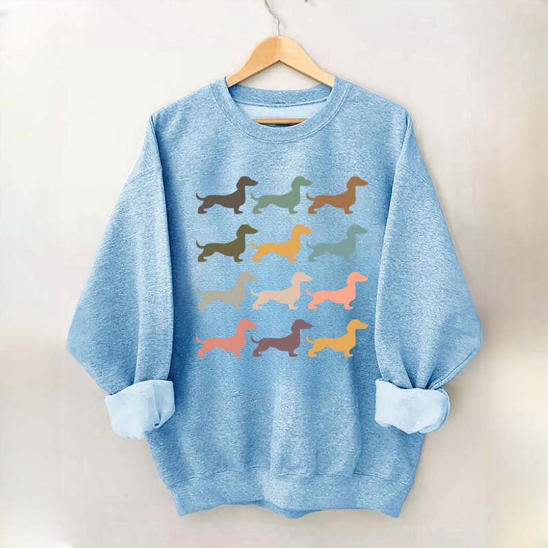 Wiener Dog Dachshund Mama Sweatshirt