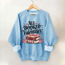 Book Lover Valentine Sweatshirt